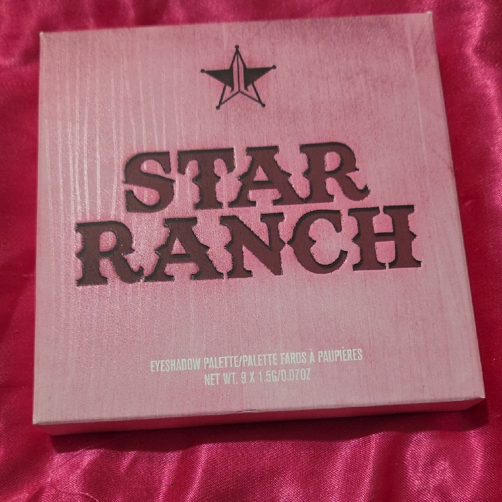 Jeffree Star Star Ranch Eyeshadow Palette - Pink Packaging